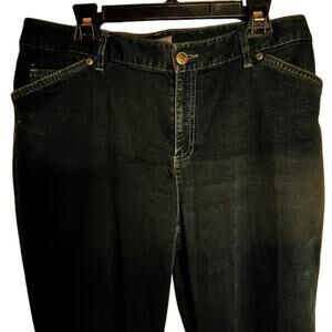 J. Jill Black Stretch Jeans Tried and True Fit at Waist Size 10